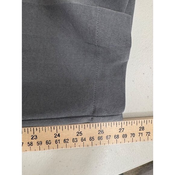 Madewell Pleated Tapered-Leg Pants in Easygoing Crepe 90s Grey - Picture 12 of 13